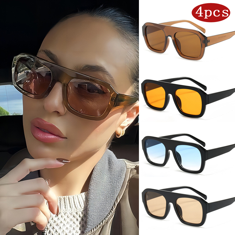 Sunglasses Oversized Square - Occhiali da sole da auto 1/4