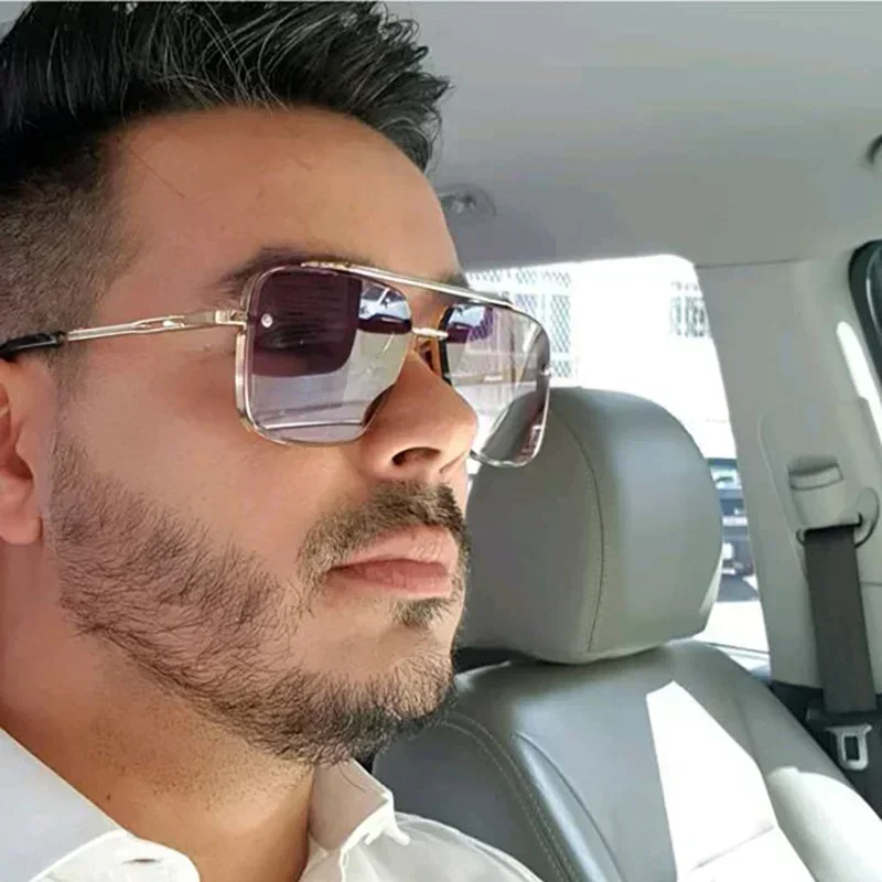 Sunglasses Oversized Square - Occhiali da Sole Oversize Quadrati per