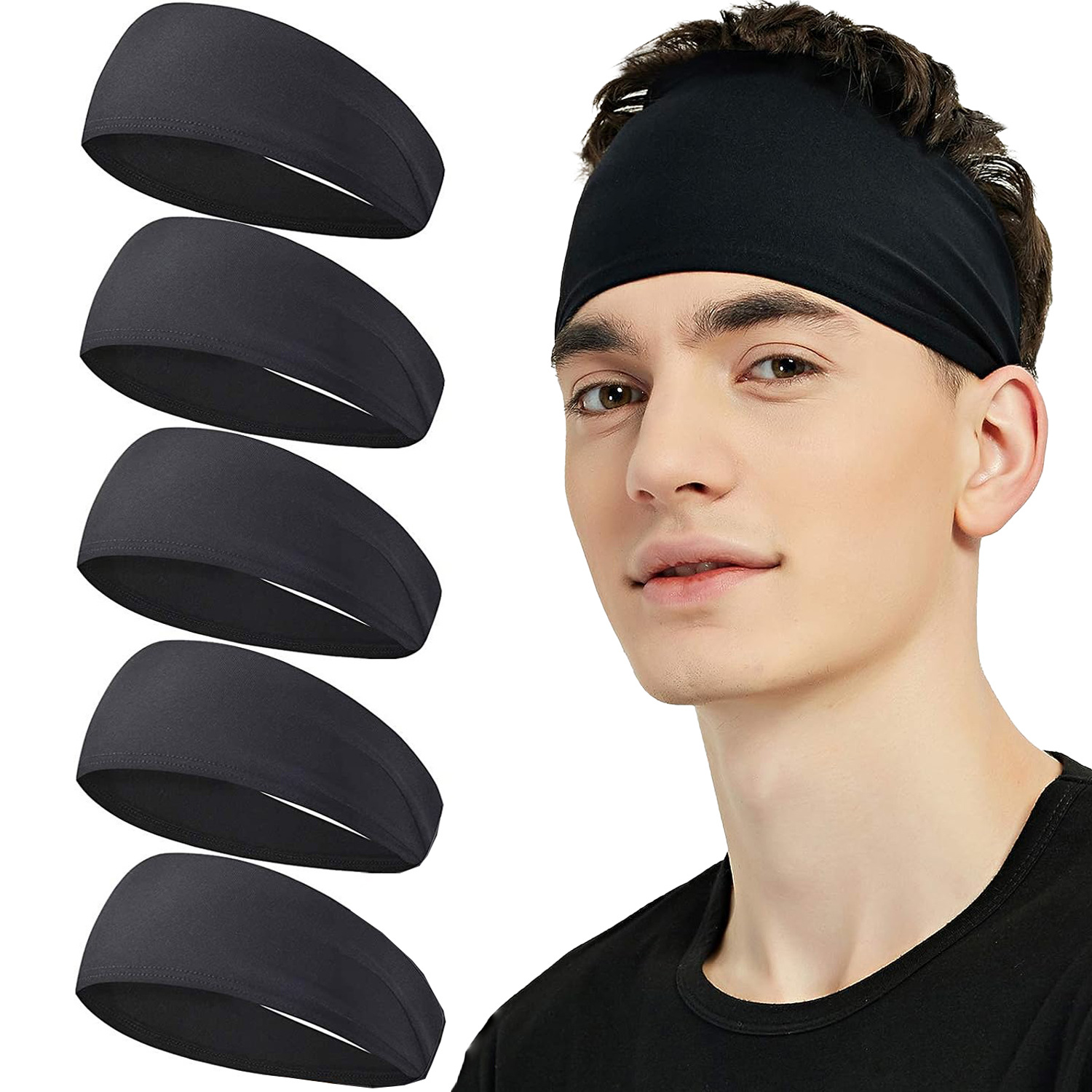 Women'S Yoga Accessories - Fascia per il sudore per uomo