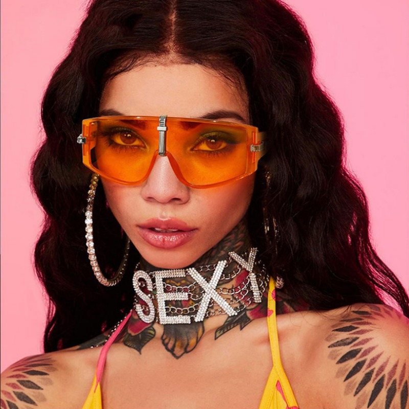 Sunglasses Oversized Square - Occhiali da sole quadrati oversize da