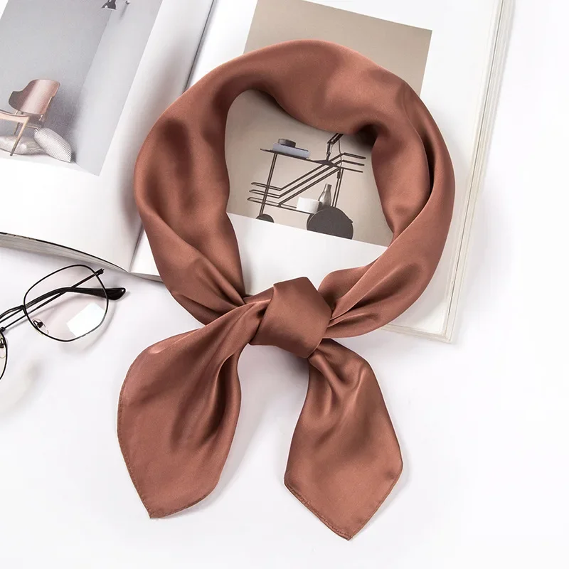 Sciarpa in Raso da Donna 70cm, - Silk Scarf Square recensione e prezzo