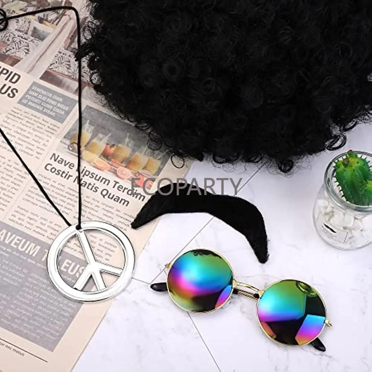 Accessori per costumi hippie S - Women'S Accessories In The 70S recensione e prezzo