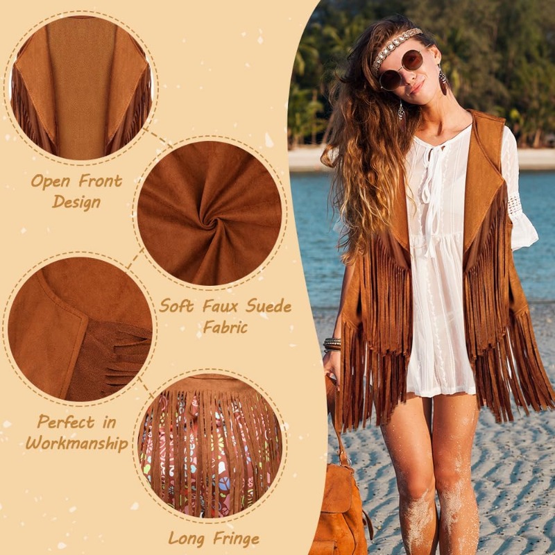 Set di 5 Accessori per Costume - Women'S Accessories In The 70S recensione e prezzo