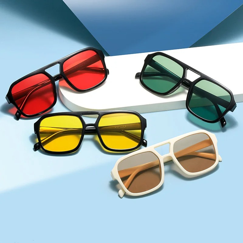 1/3 Pezzi Occhiali da Sole Vin - Sunglasses Oversized Square recensione e prezzo