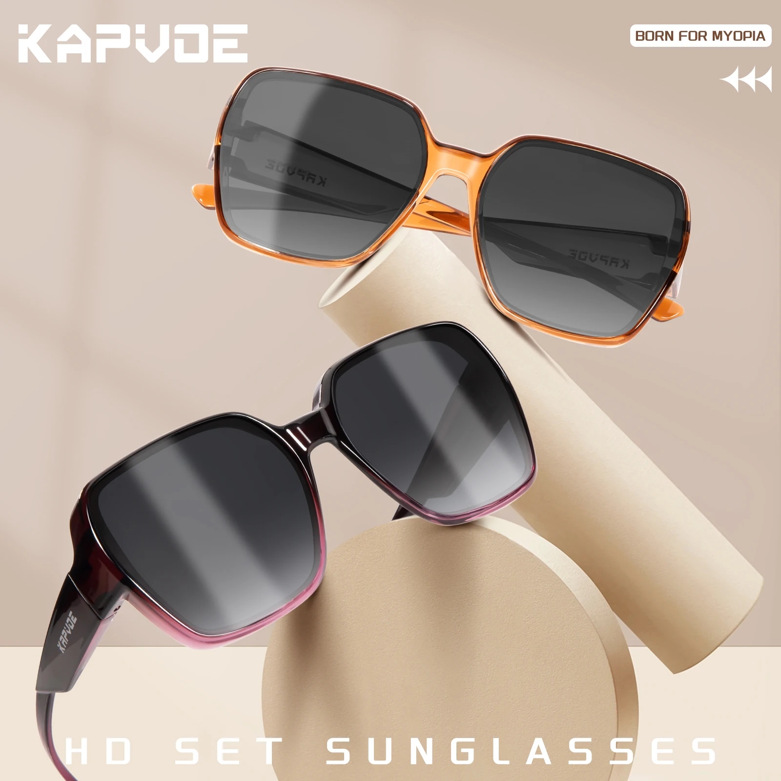 Occhiali da Sole Kapvoe Fitove - Sunglasses Oversized Square recensione e prezzo