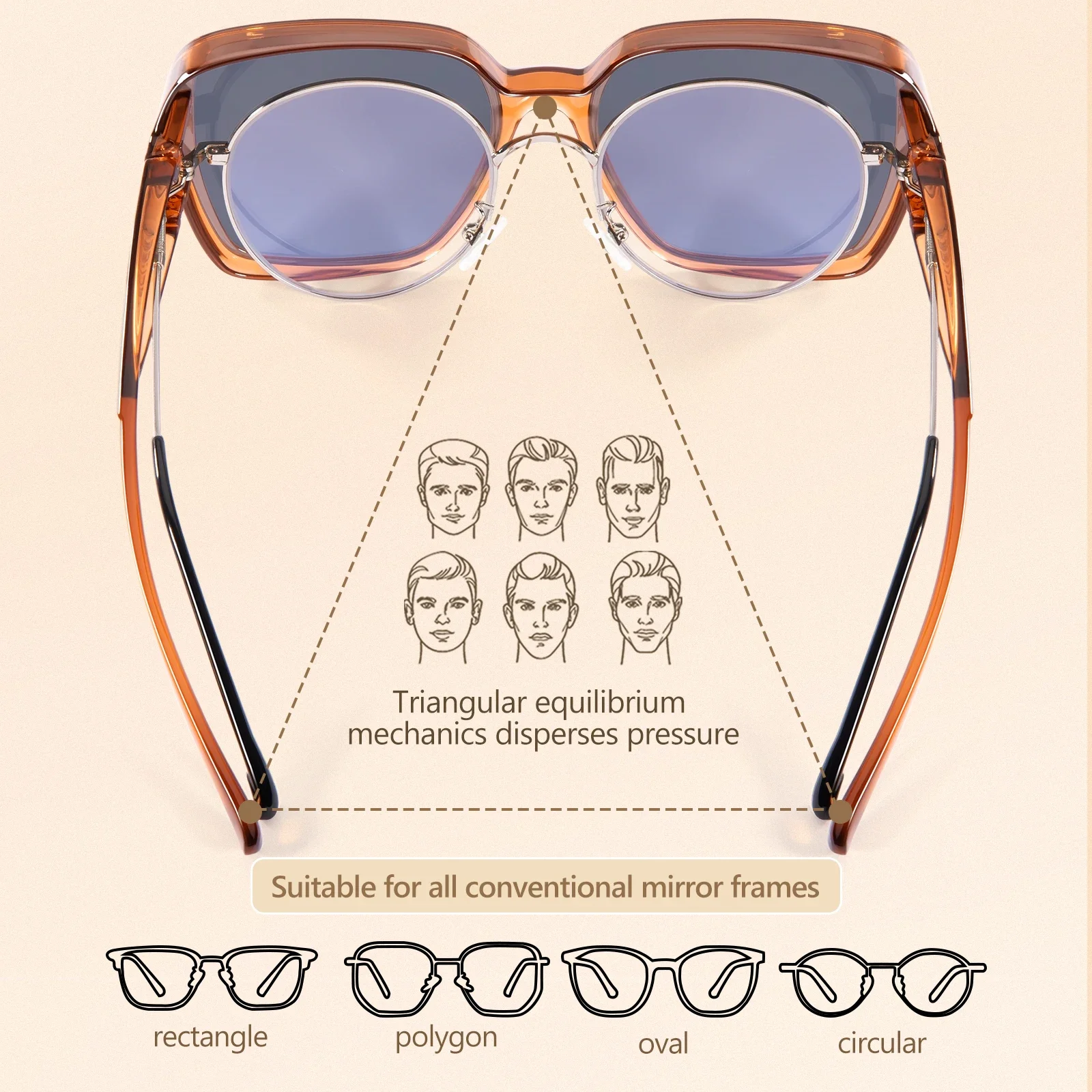 Occhiali da Sole Kapvoe Fitove - Sunglasses Oversized Square recensione e prezzo