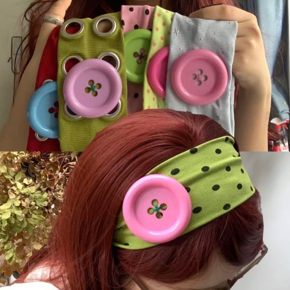 Fascia per capelli a pois con  - Women'S Yoga Accessories recensione e prezzo