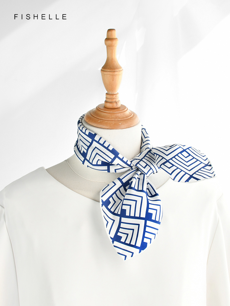 Cinese classico blu bianco por - Silk Scarf Square recensione e prezzo