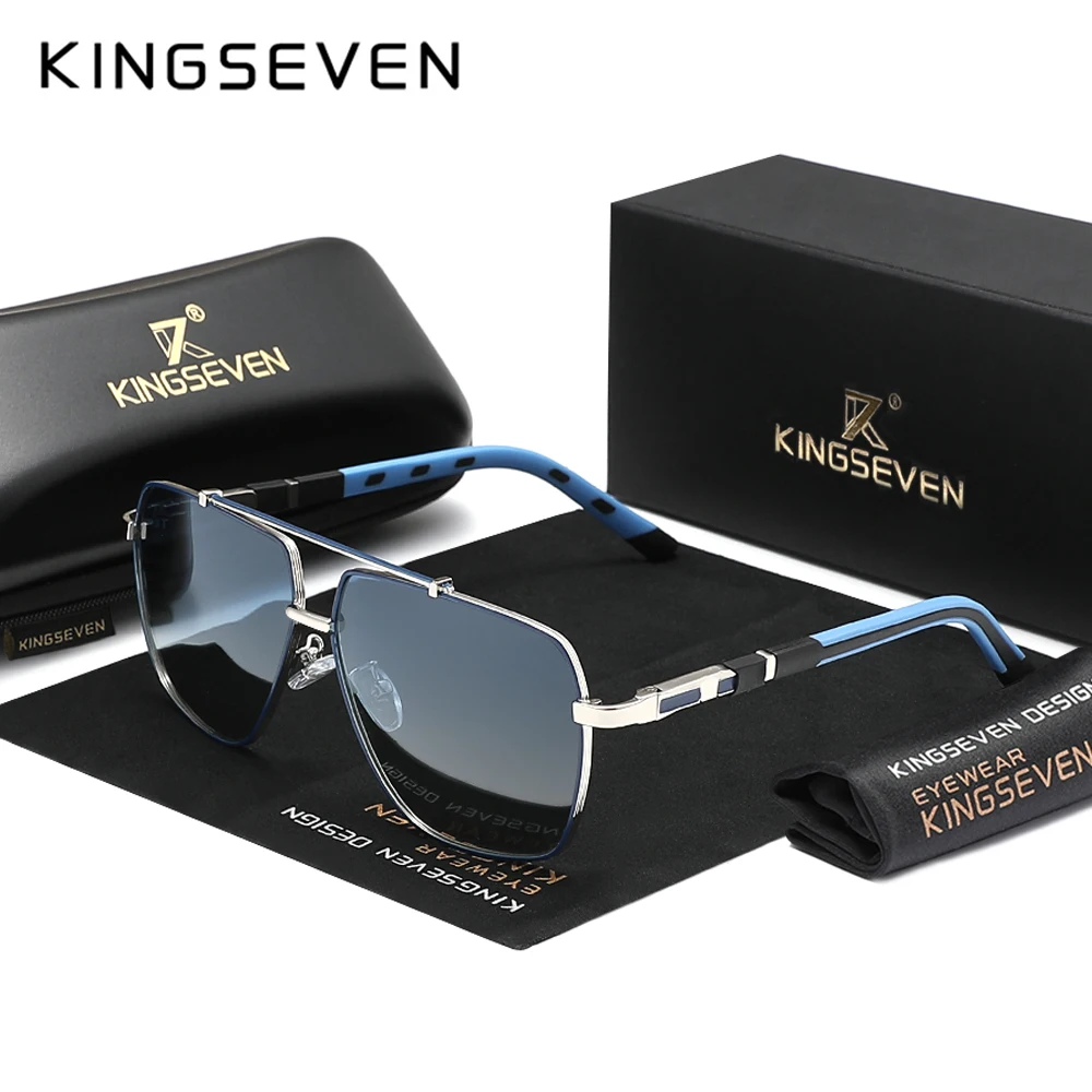 KINGSEVEN Occhiali da sole pol - Sunglasses Oversized Square recensione e prezzo