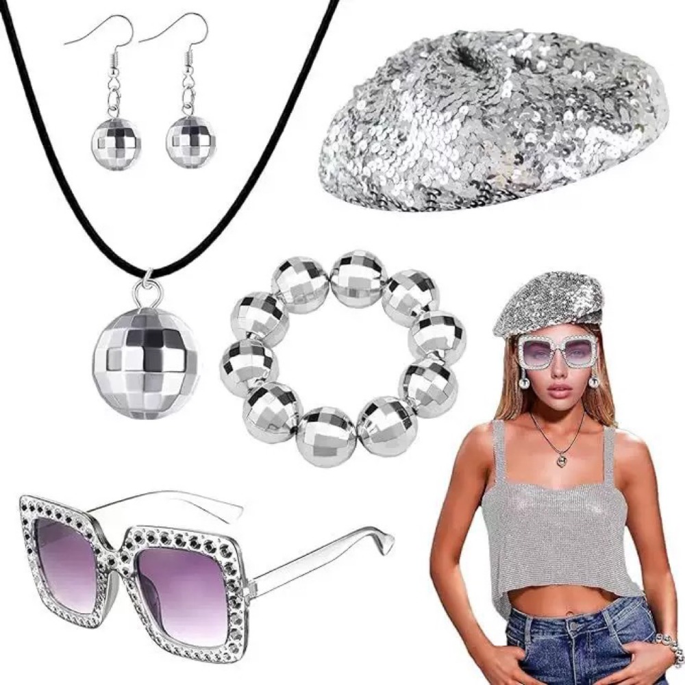 Set di Accessori per Costume d - Women'S Accessories In The 70S recensione e prezzo